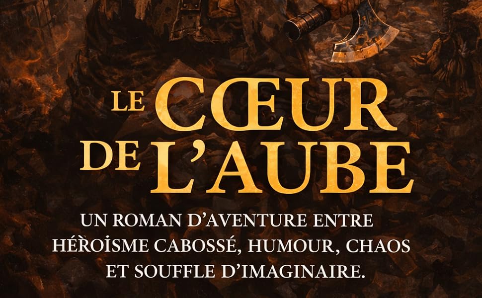 Découvrez Le Cœur de l'Aube, le nouveau roman de Paul Robert Livre Le Cœur de l'Aube de Paul Robert, roman de dark fantasy burlesque